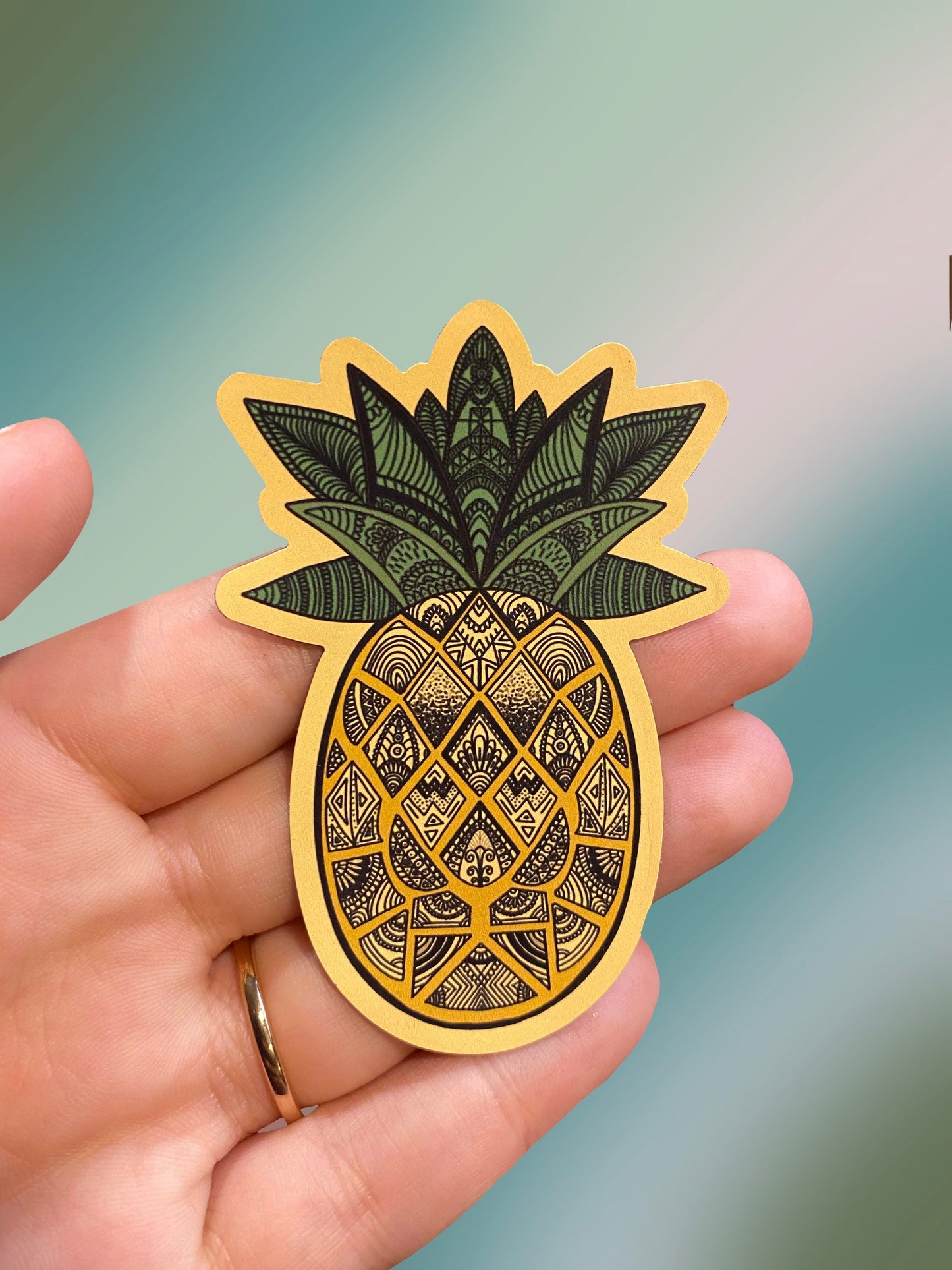 Pineapple Magnet