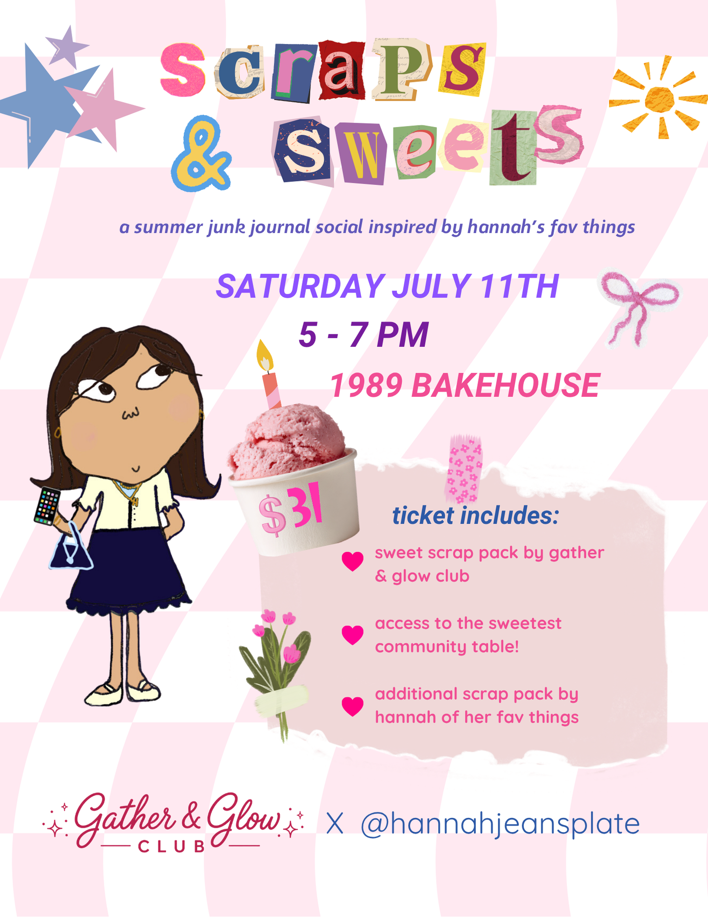 Gather & Glow Club: Scraps & Sweets