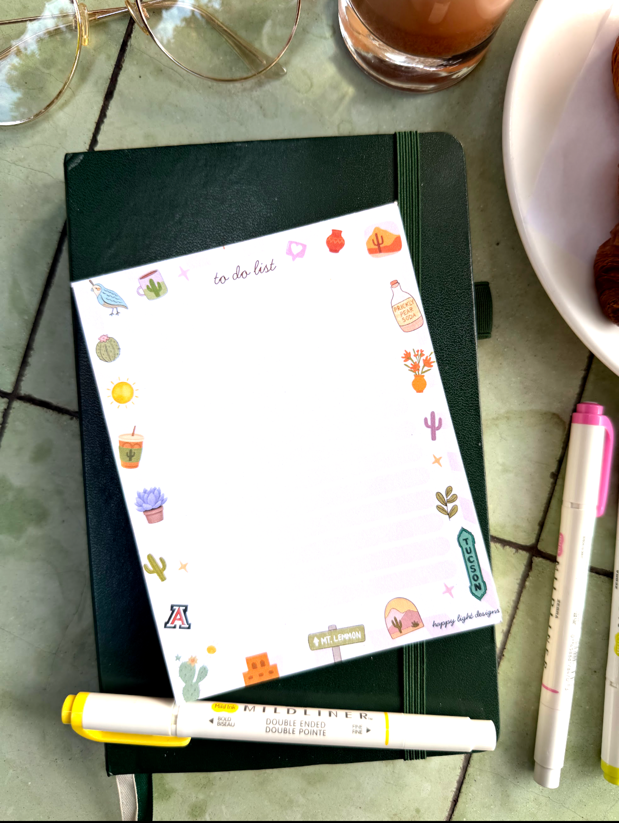Tucson To-Do List Notepad