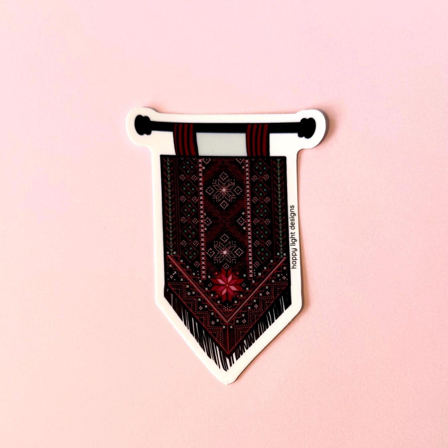 Palestinian Tatreez Sticker