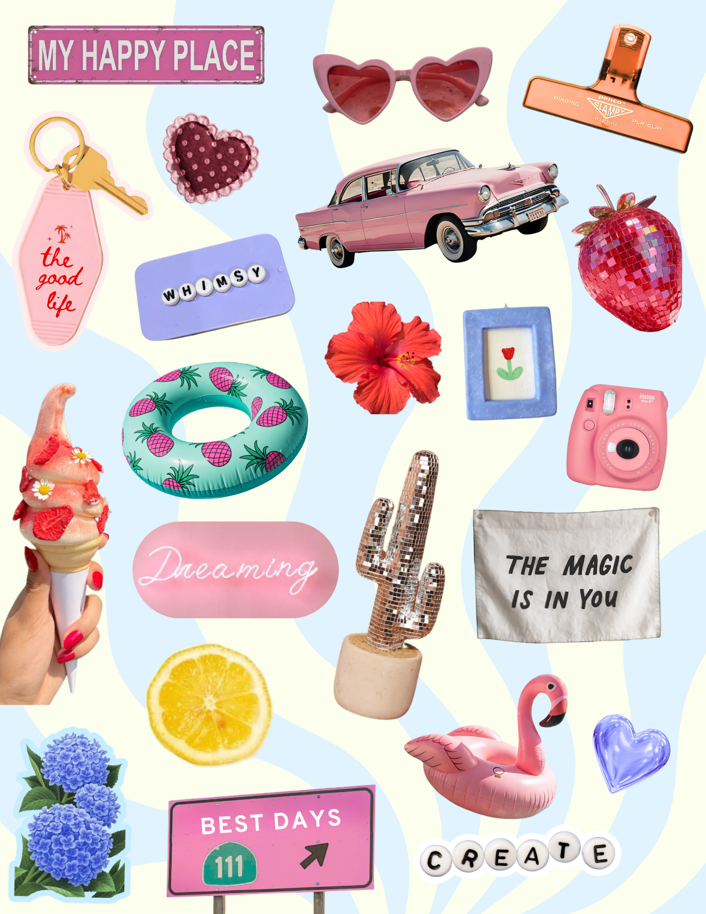Whimsy Sticker Sheet