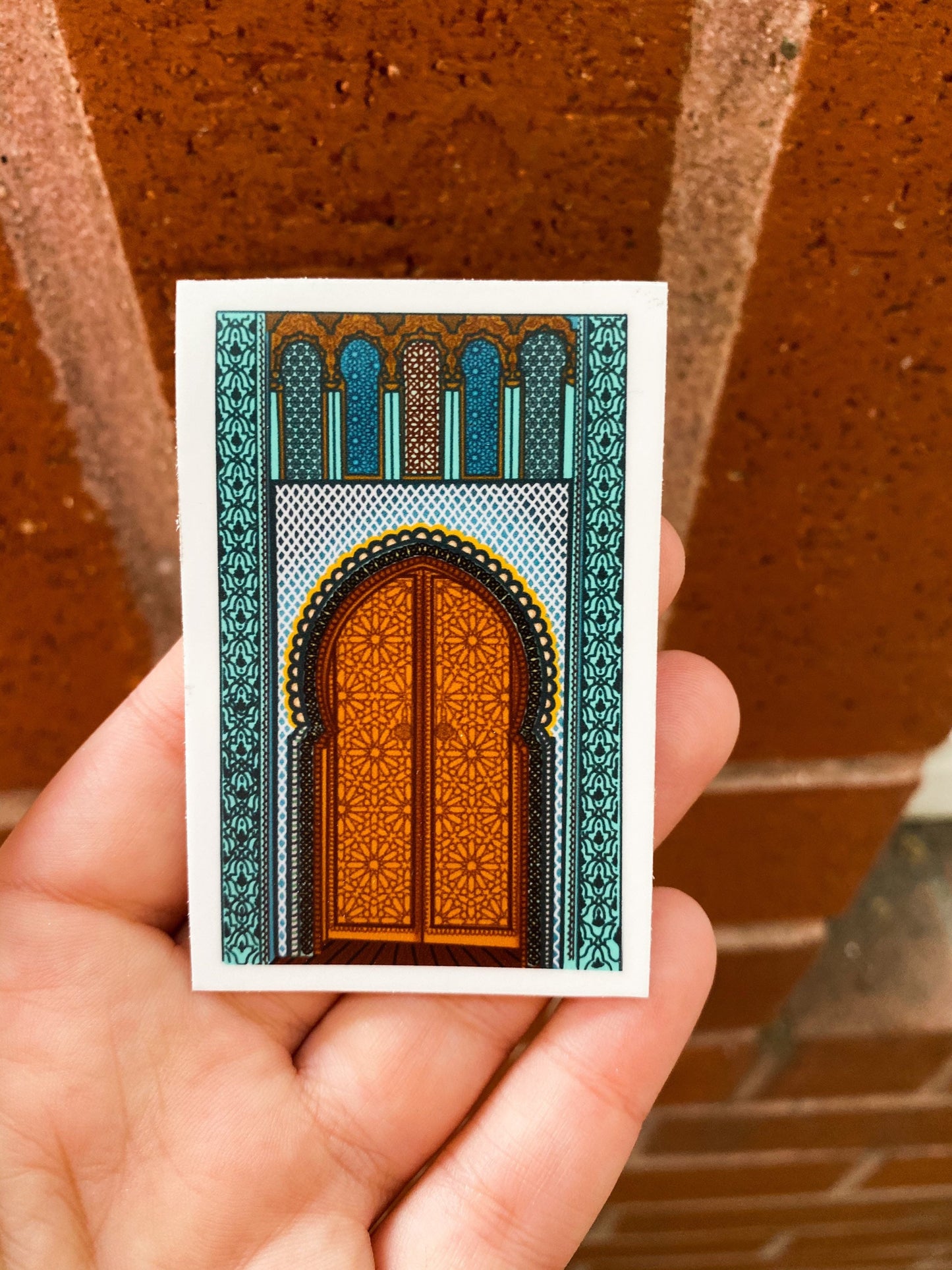 Arab Door Sticker