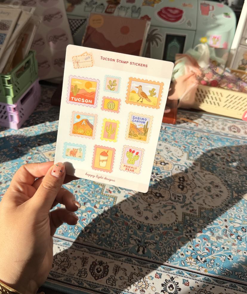 Tucson, Arizona Sticker Sheet