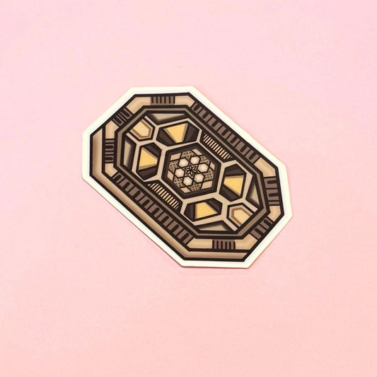 Arab Wooden Box Sticker