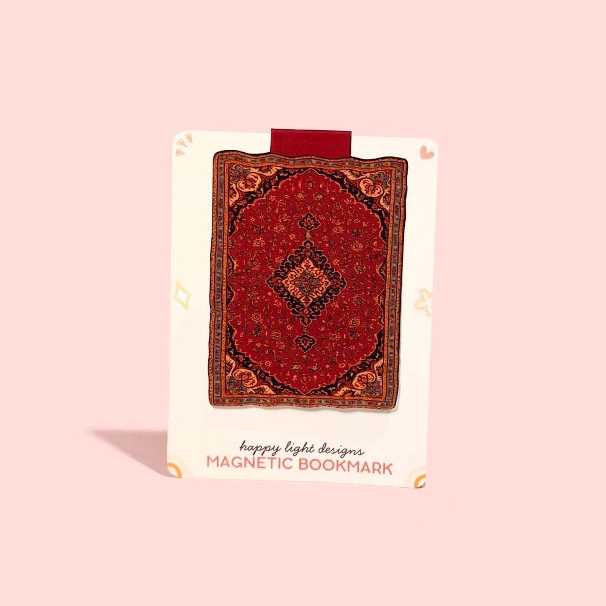 Magnetic Middle Eastern Rug Bookmark
