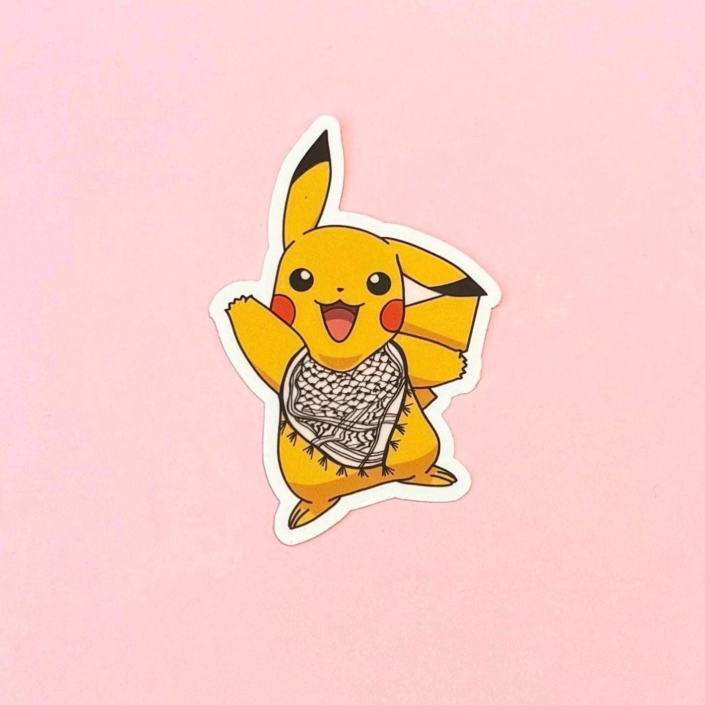 Keffiyeh Pikachu Sticker