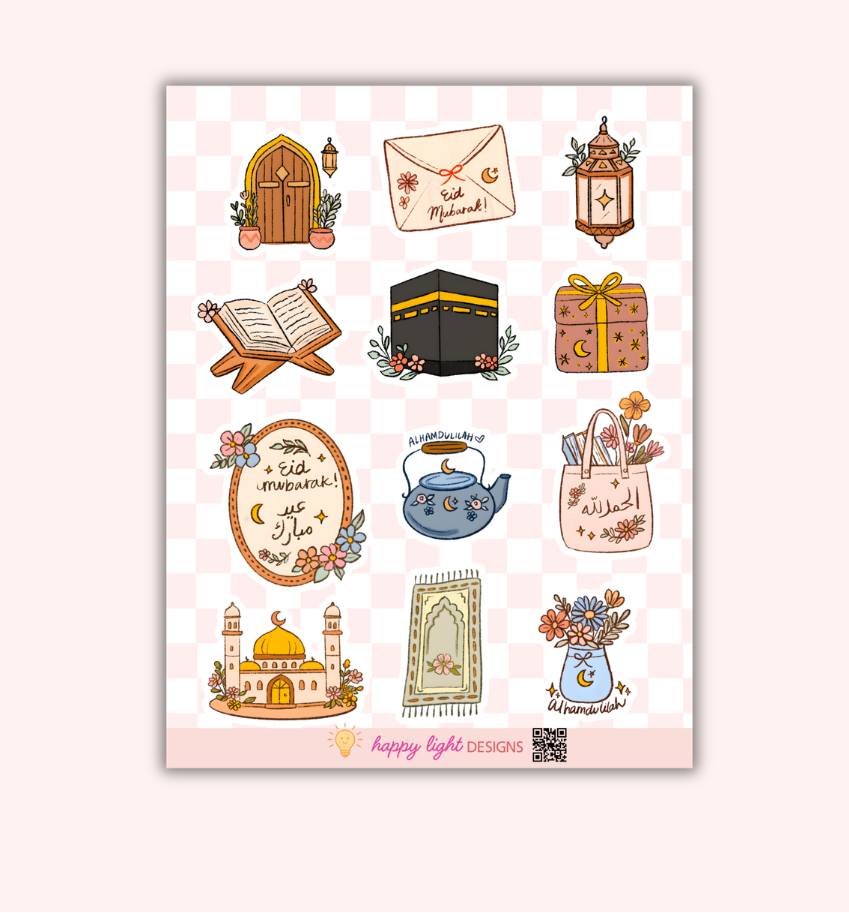 Eid Sticker Sheet