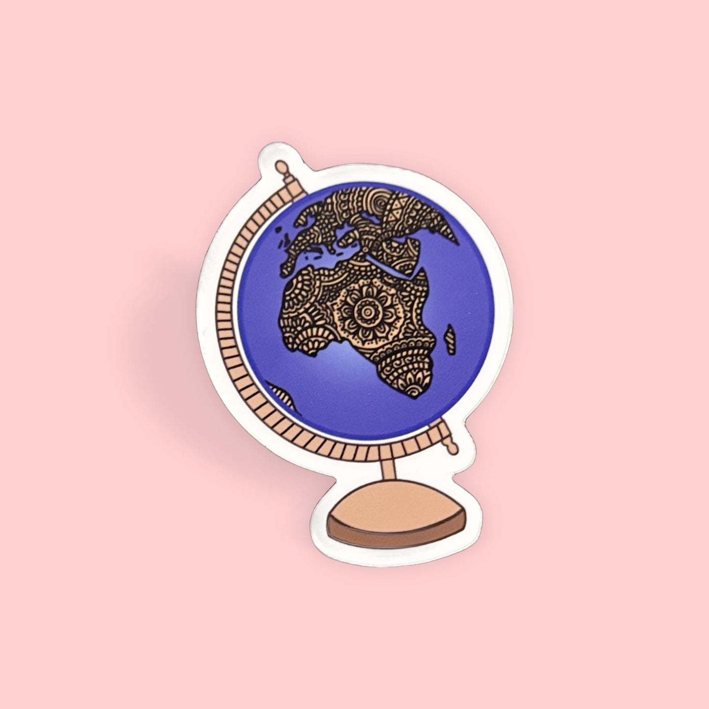 Globe Sticker