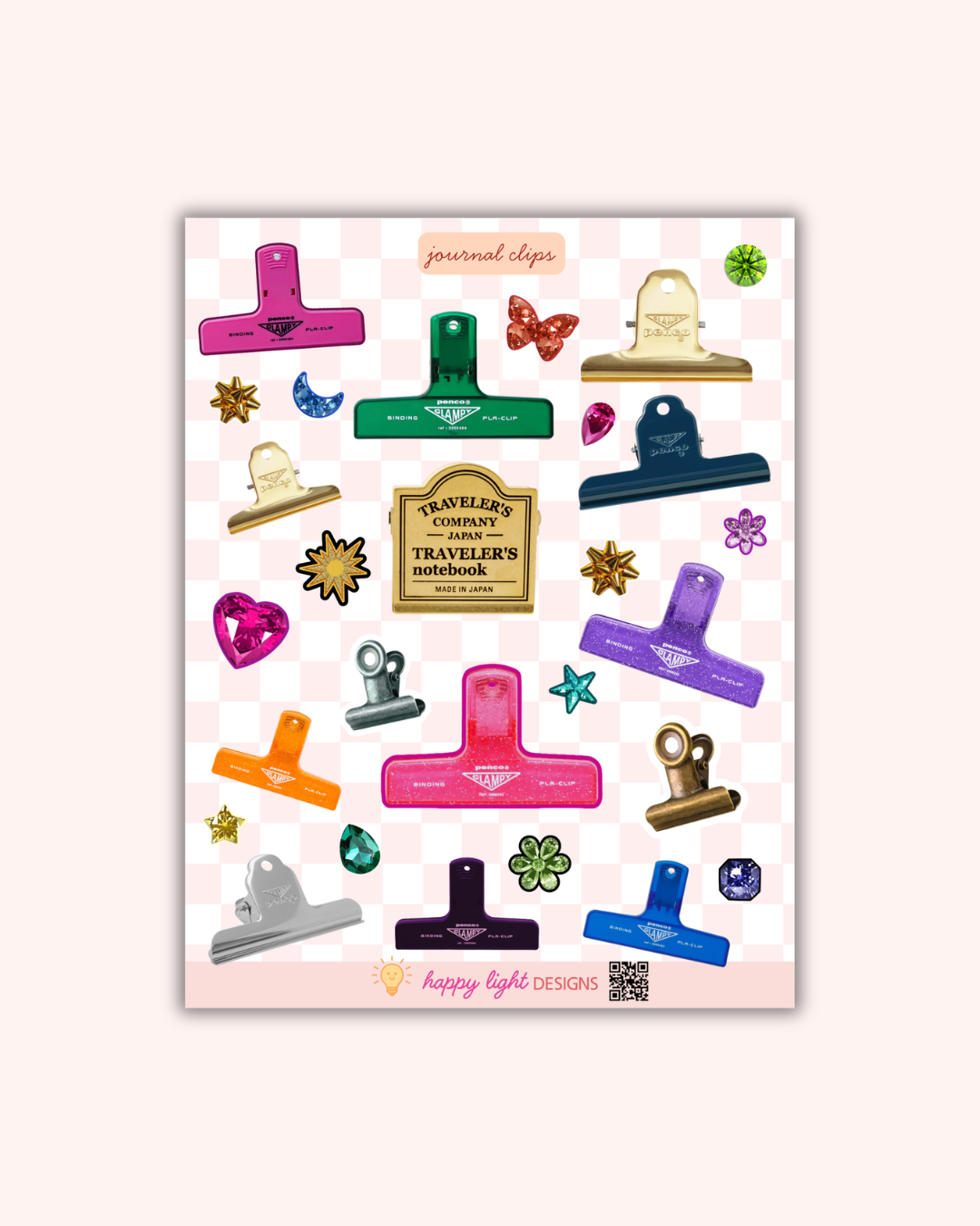 Junk Journaling Sticker Sheet