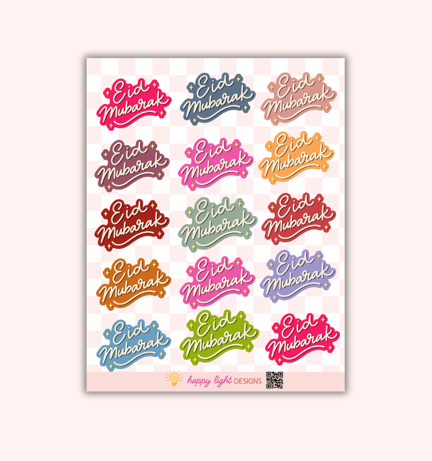 Eid Sticker Sheet