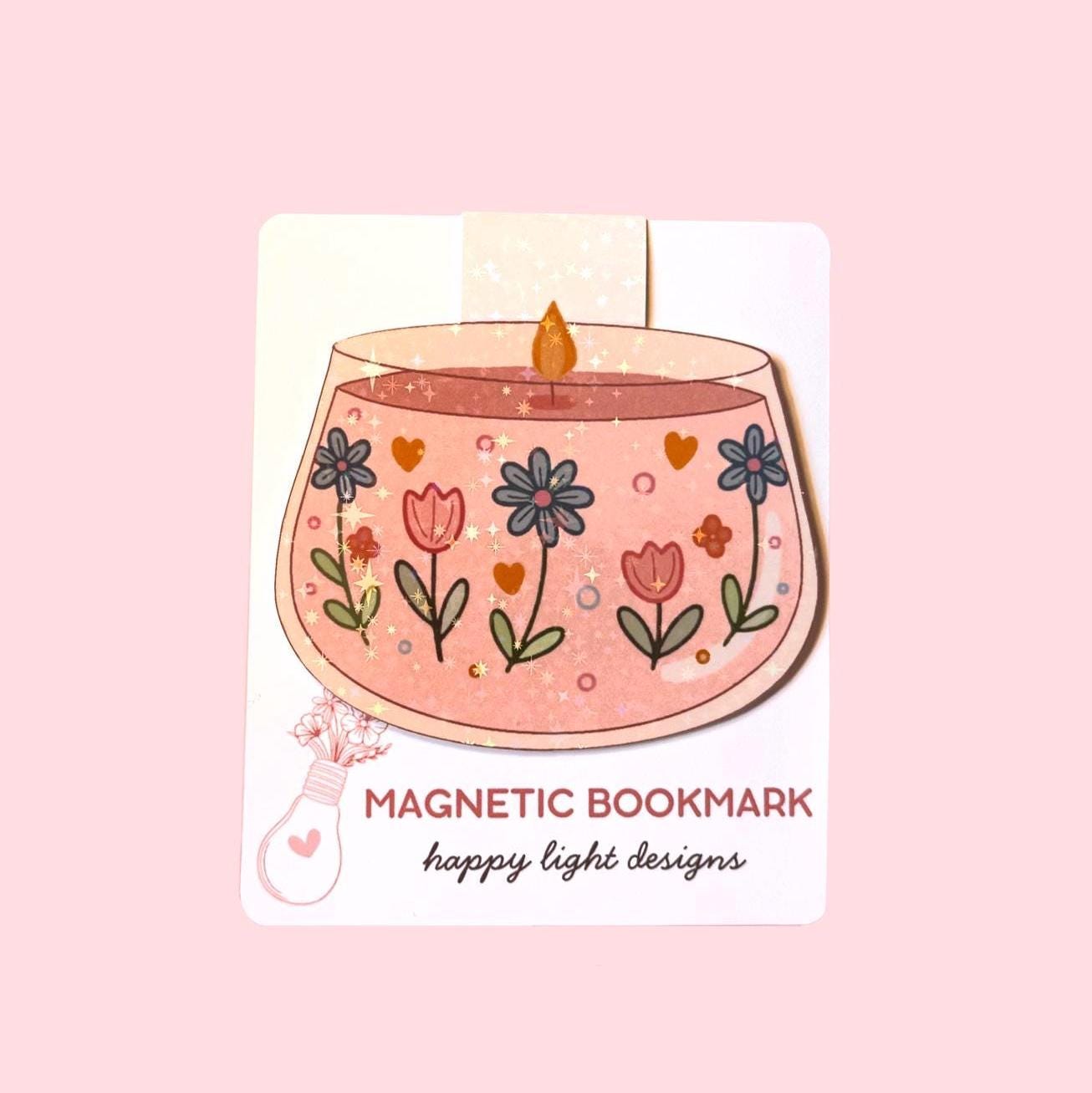 Magnetic Candle Bookmark