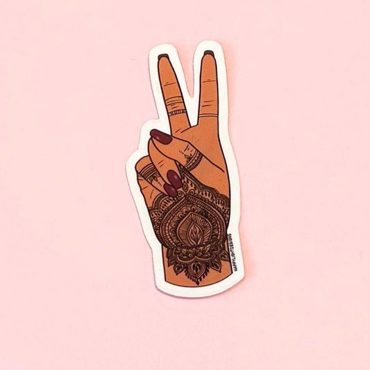 Henna Vinyl Sticker