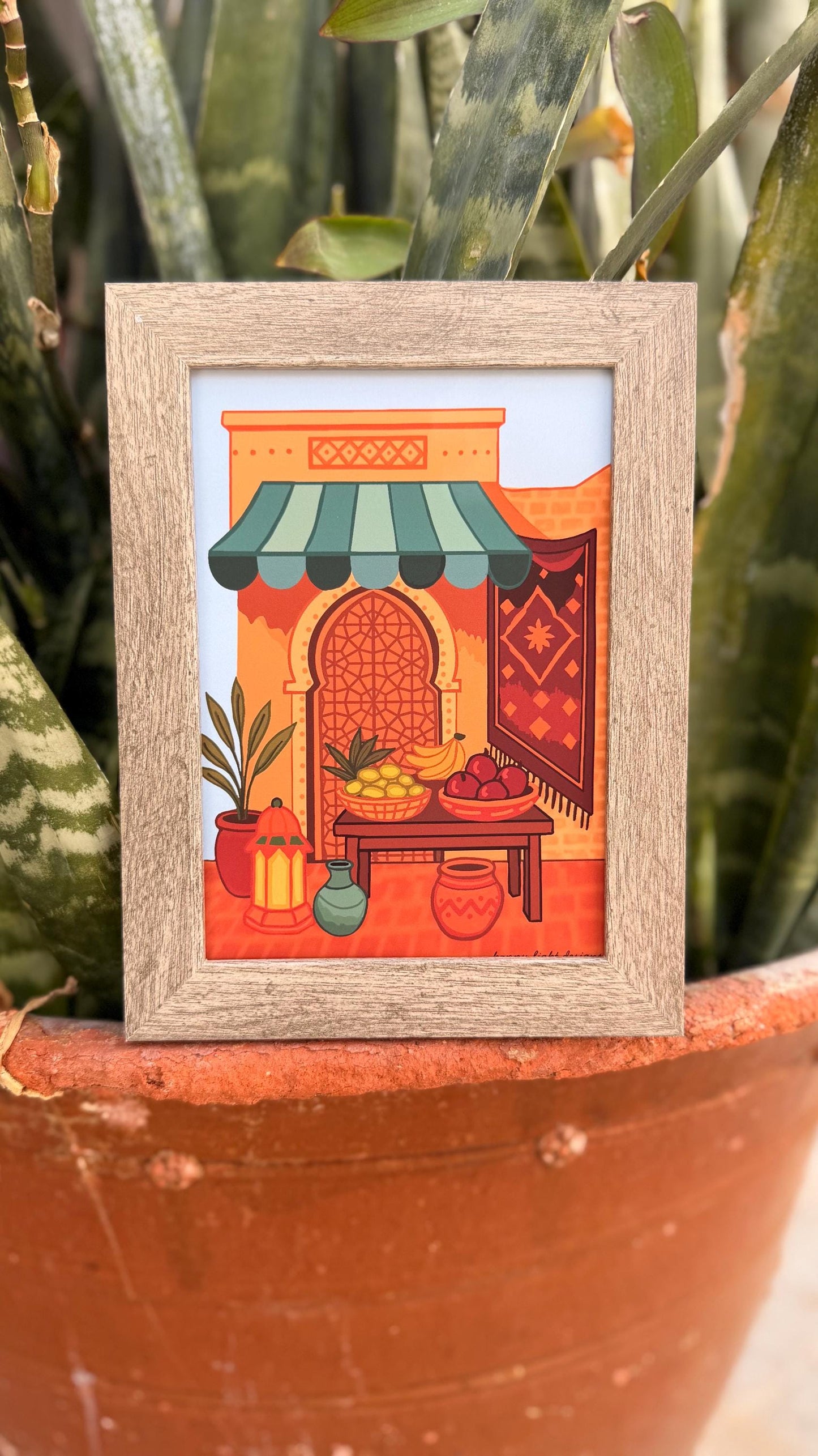 Arab Souq Art Print