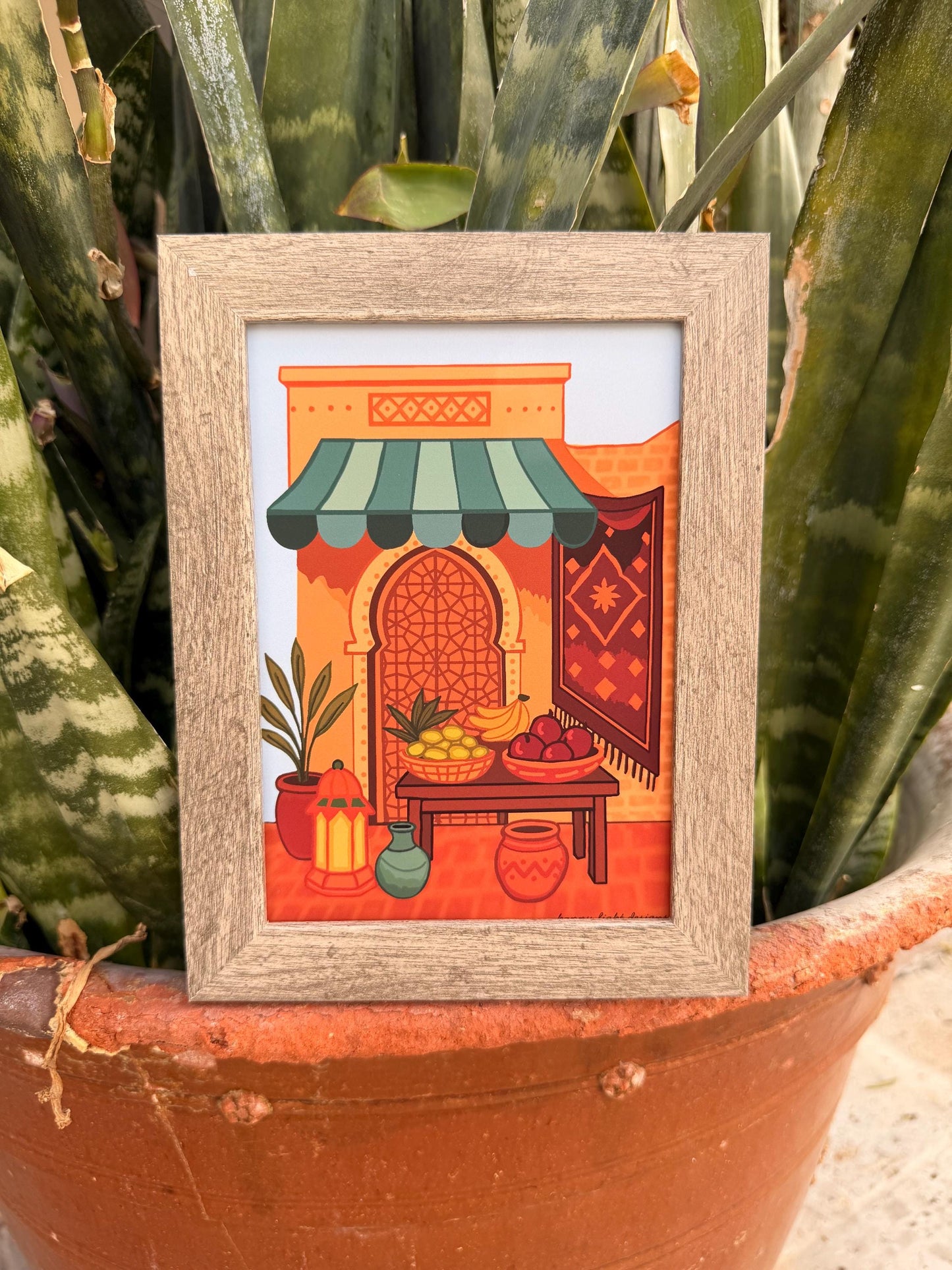 Arab Souq Art Print