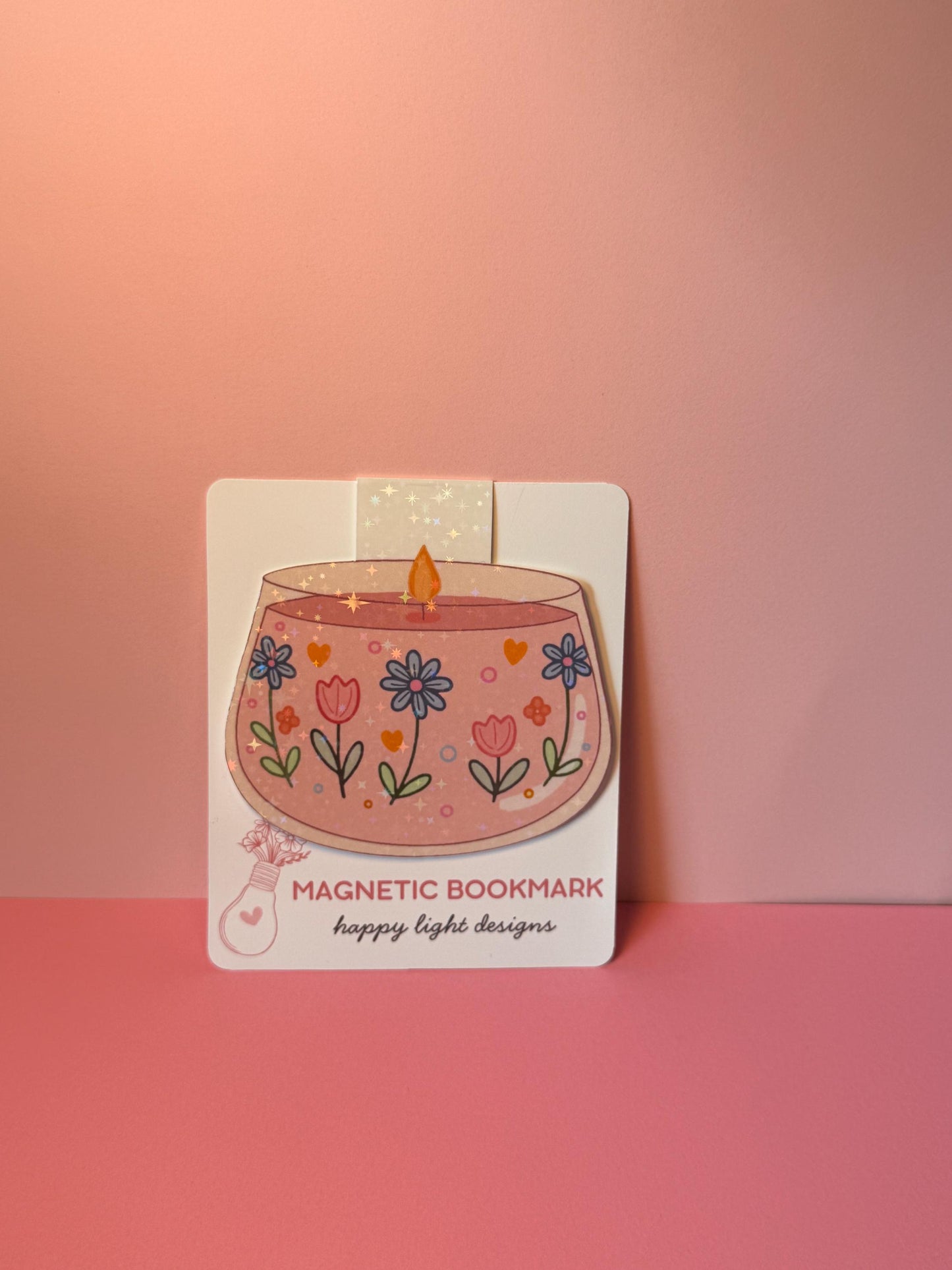 Magnetic Candle Bookmark