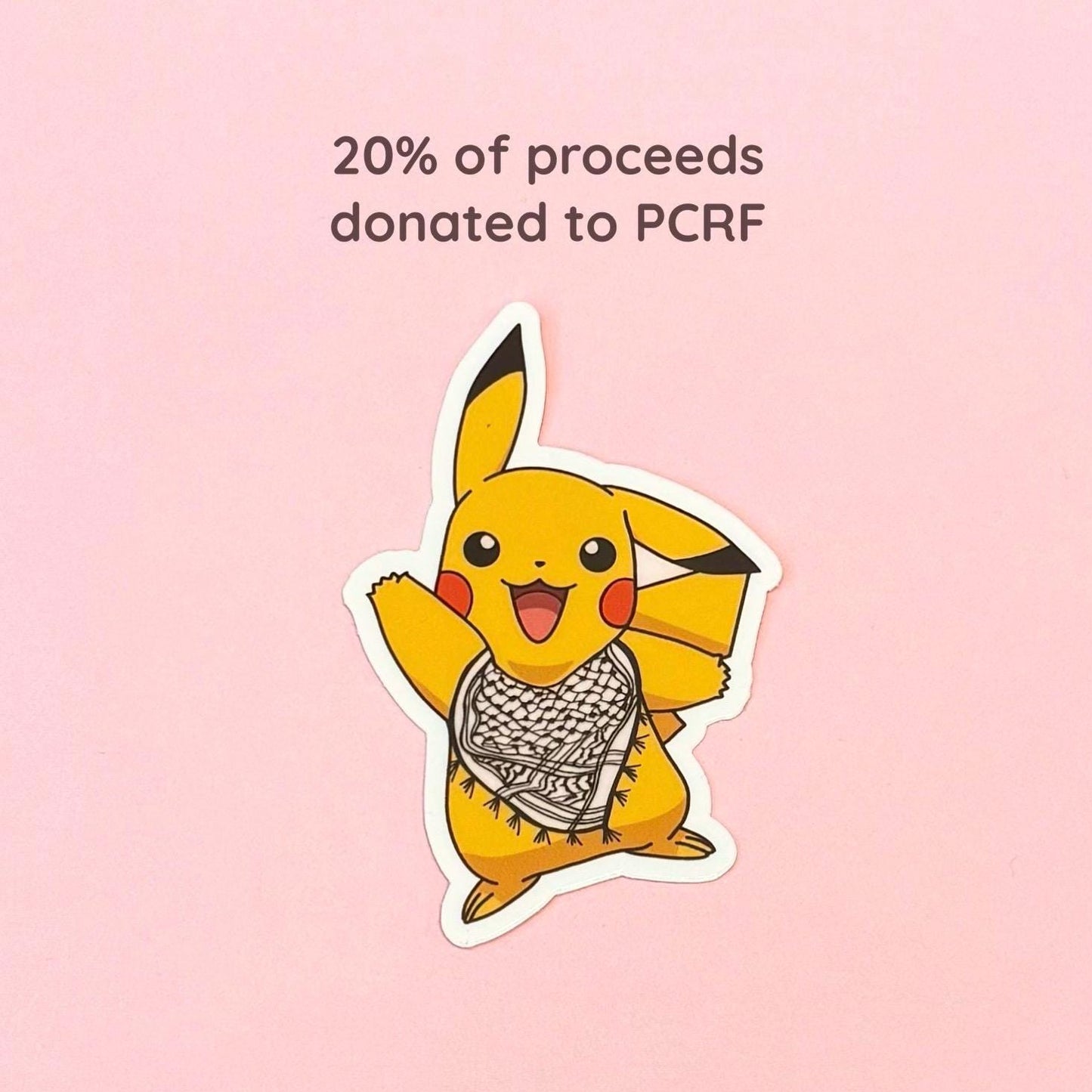 Keffiyeh Pikachu Sticker