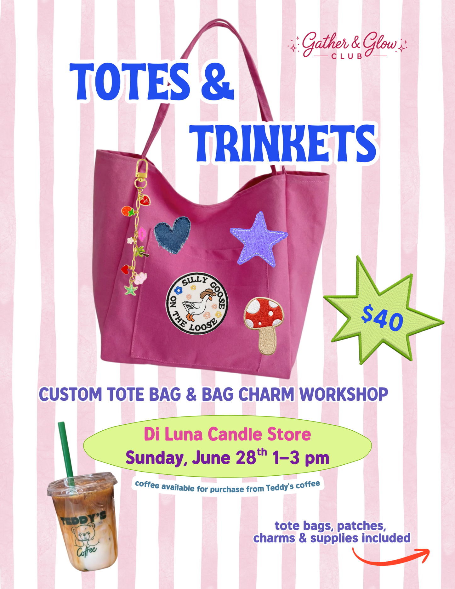 Gather & Glow Club: Totes & Trinkets