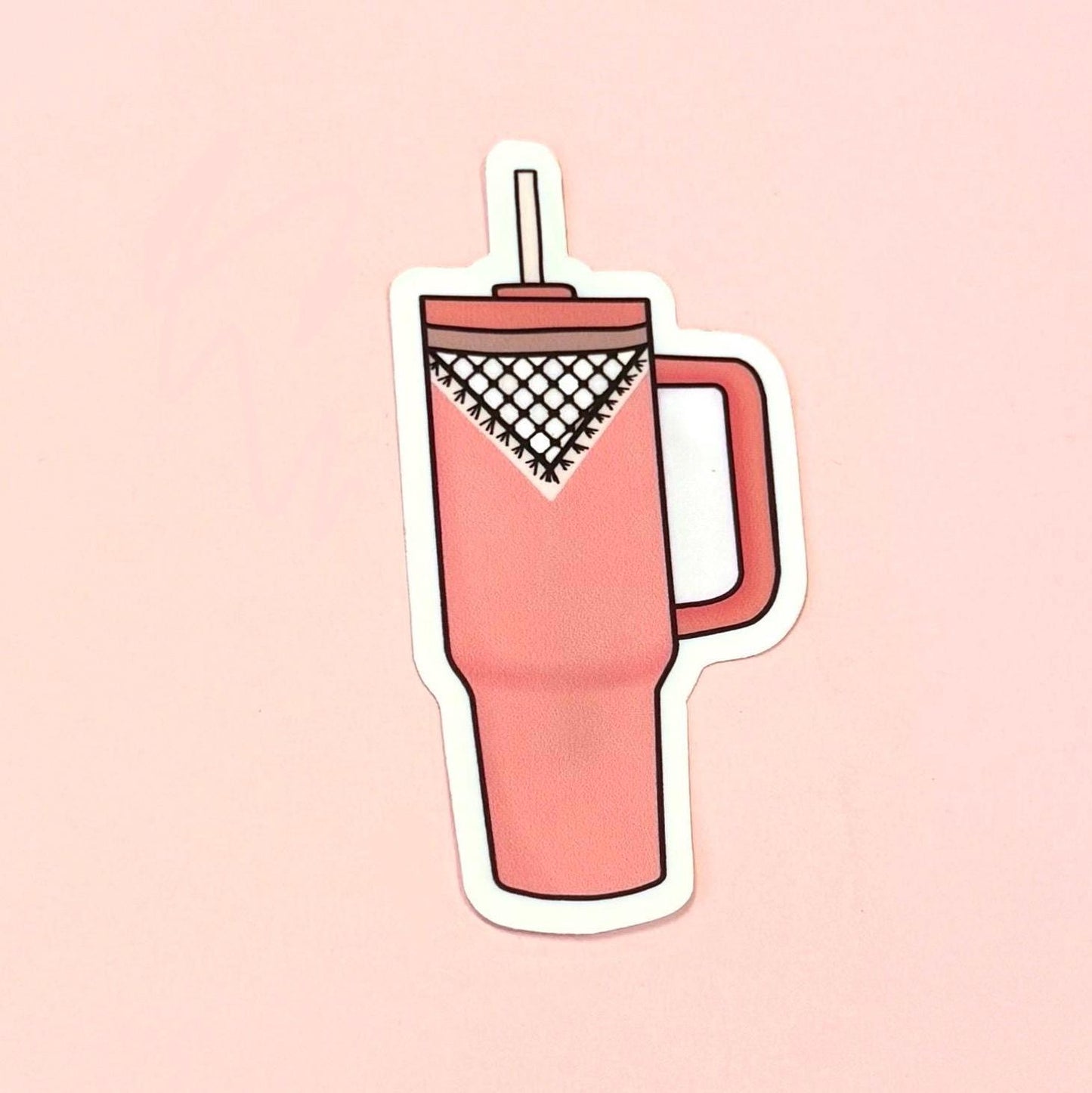 Keffiyeh Stanley Sticker