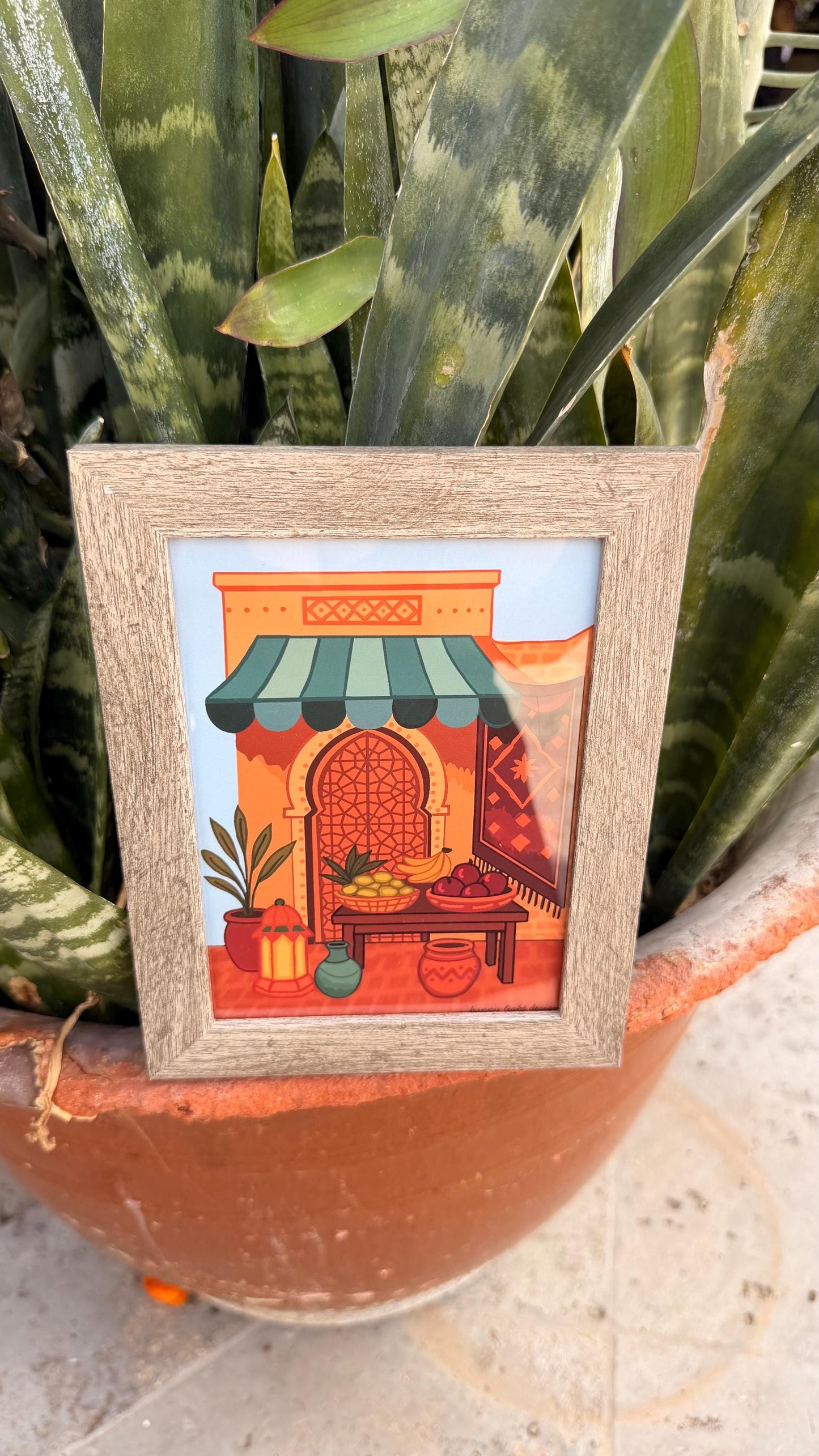 Arab Souq Art Print