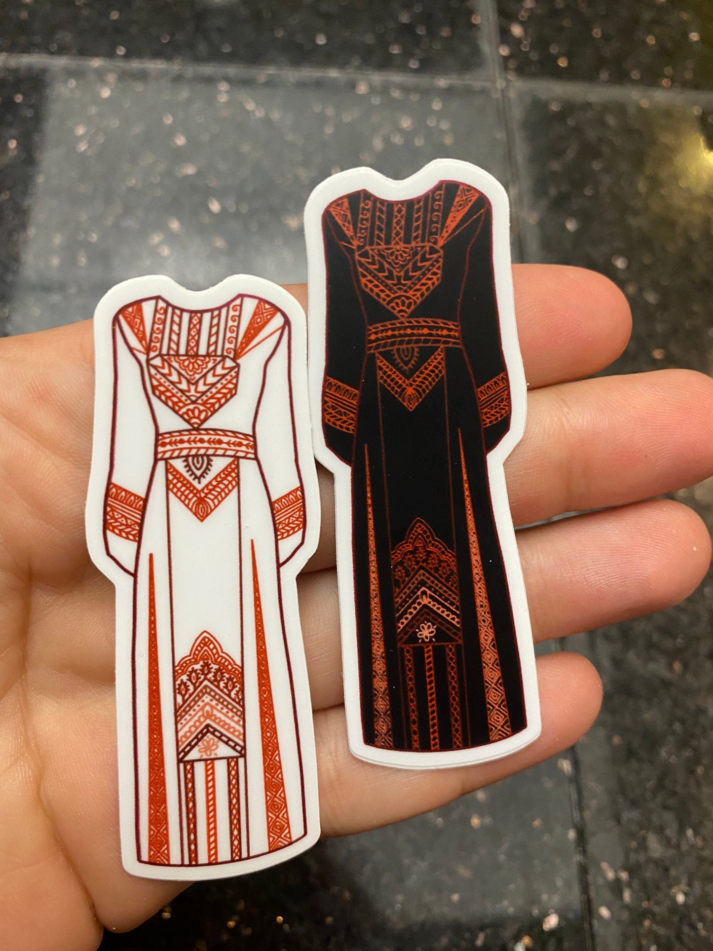 Palestinian Thobe Sticker