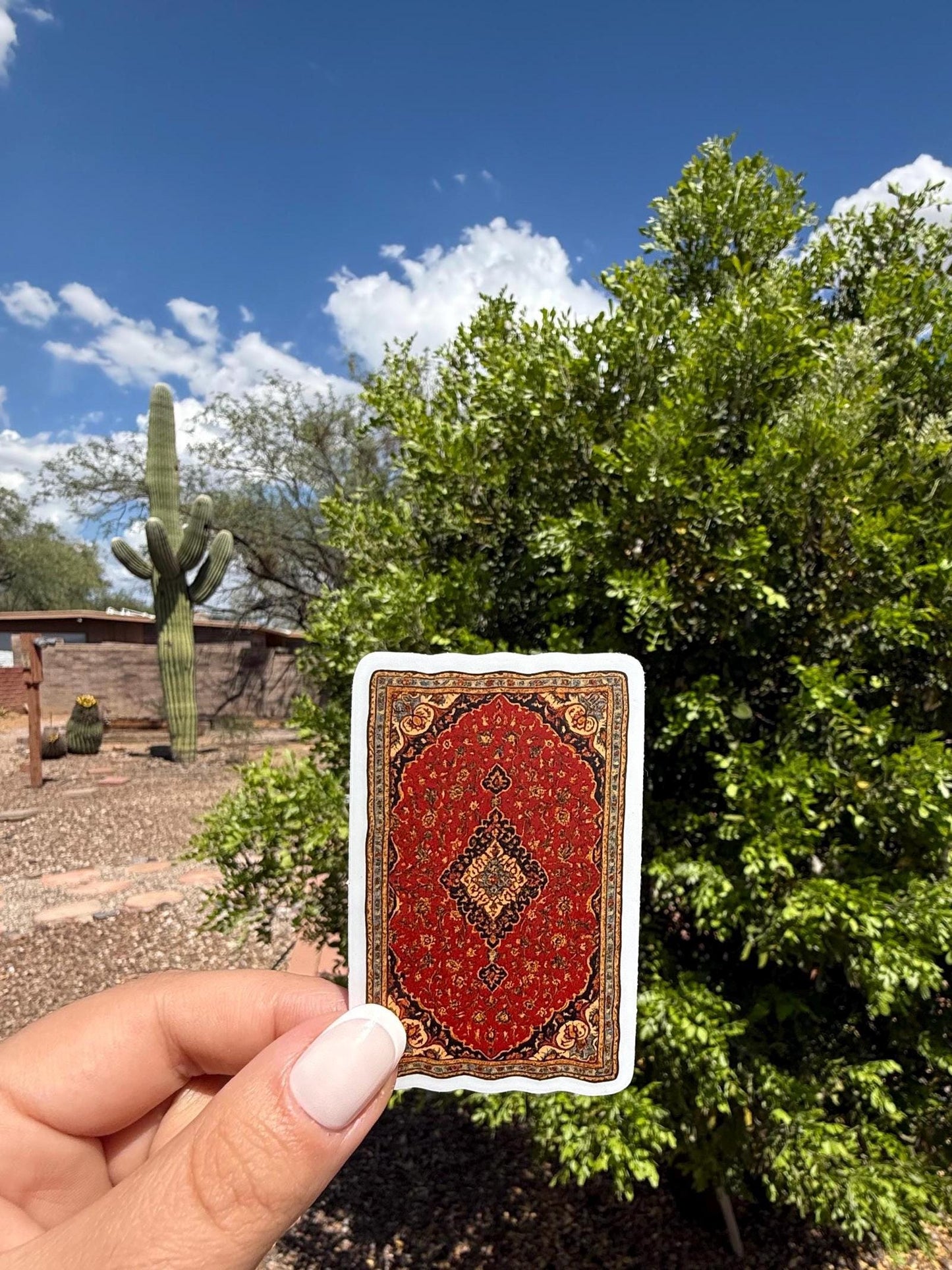 Middle Eastern Rug Sticker