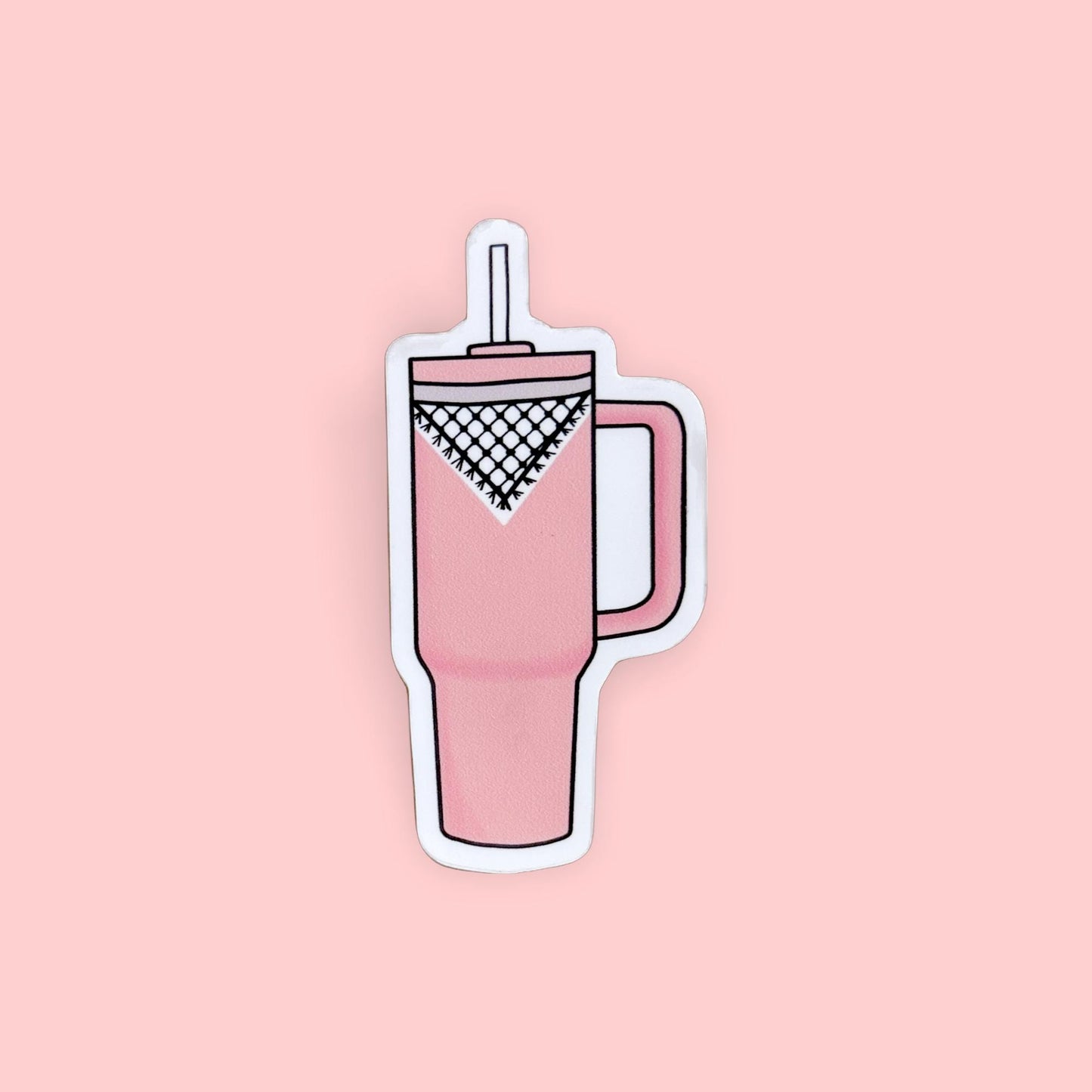 Keffiyeh Stanley Sticker