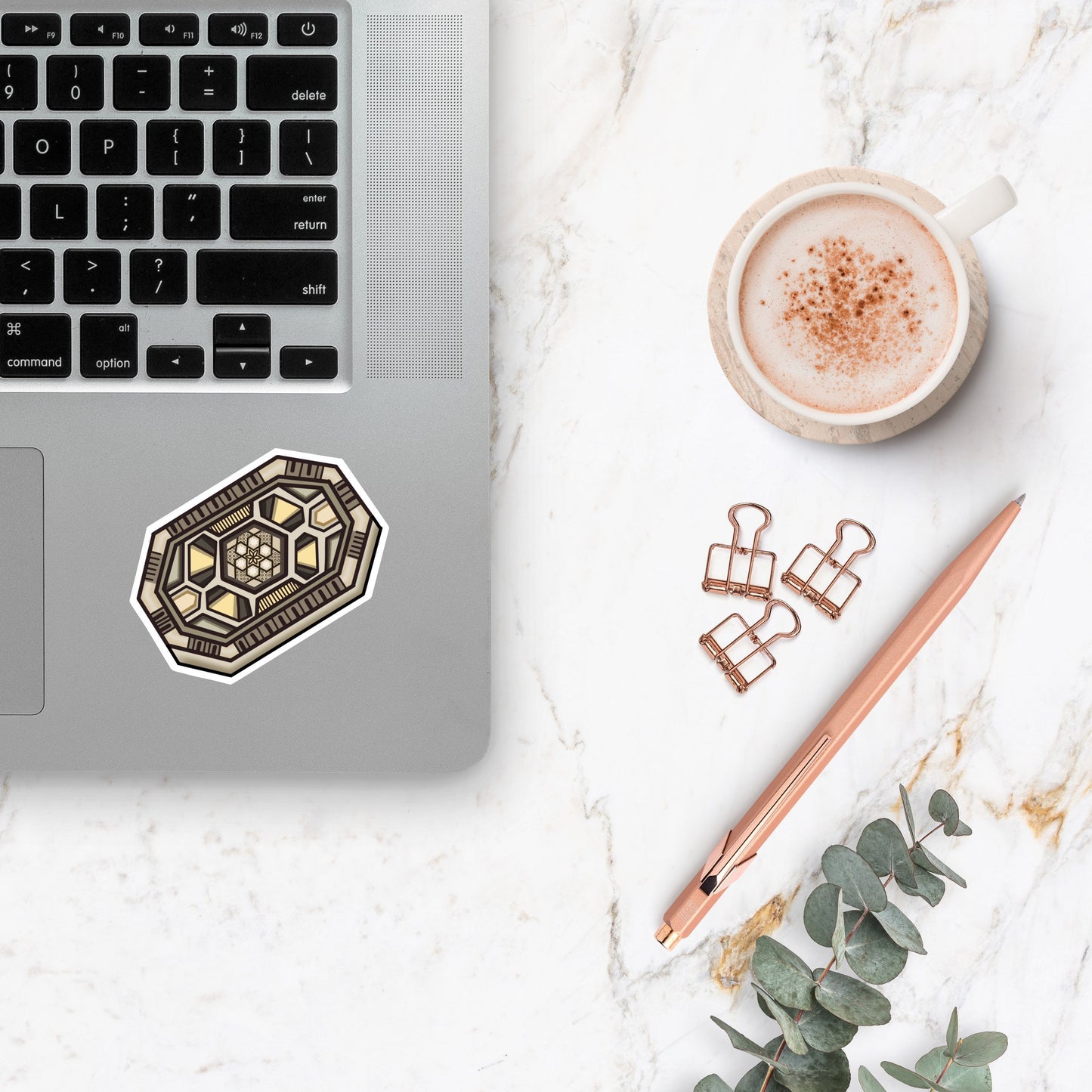 Arab Wooden Box Sticker
