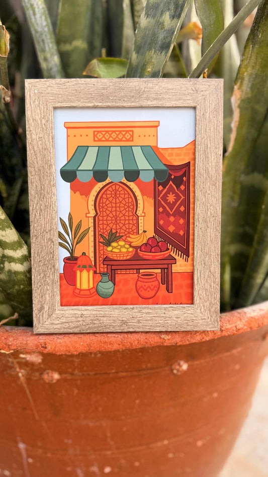 Arab Souq Art Print