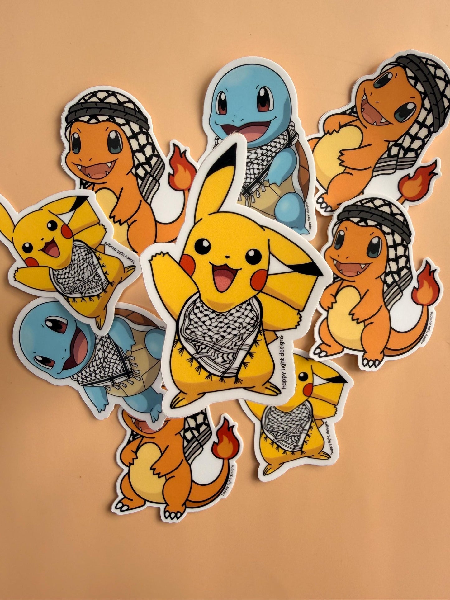 Keffiyeh Pikachu Sticker