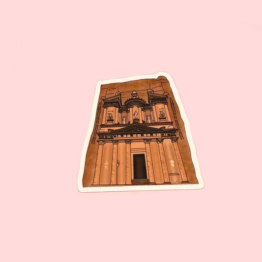 Petra Jordan Sticker
