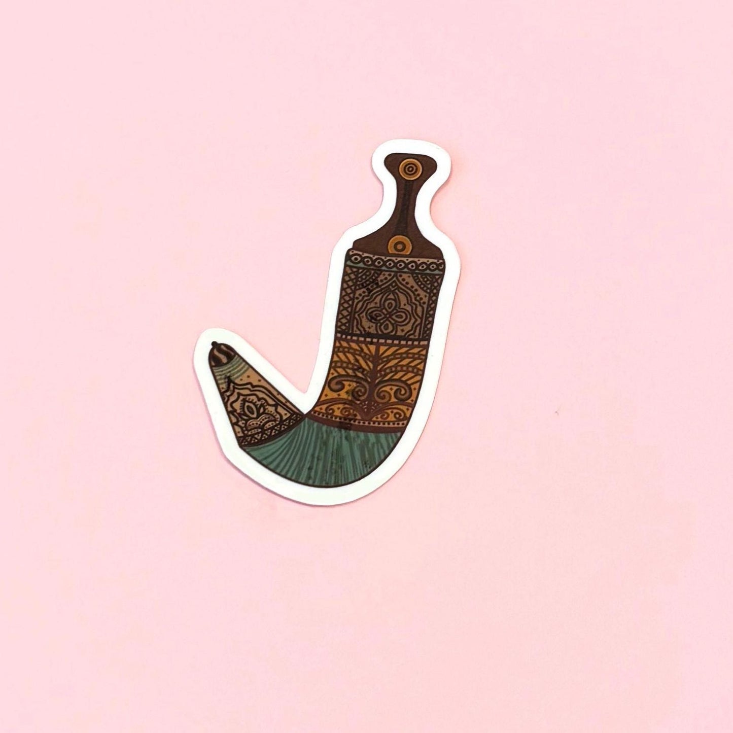 Yemeni Jambiya Sticker