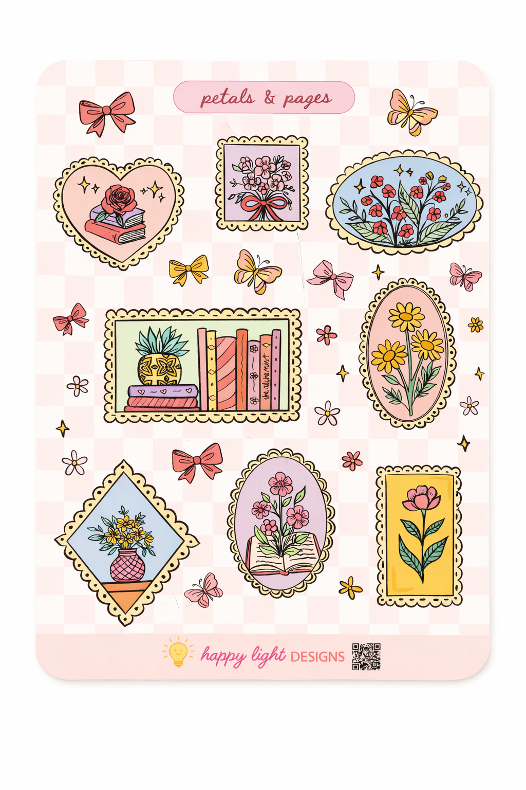Petals & Pages Sticker Sheet