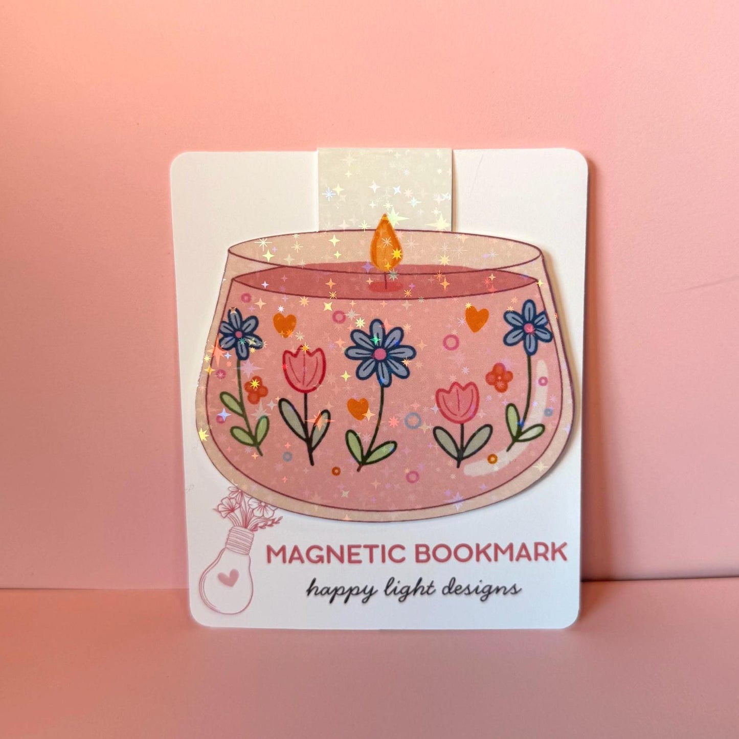 Magnetic Candle Bookmark