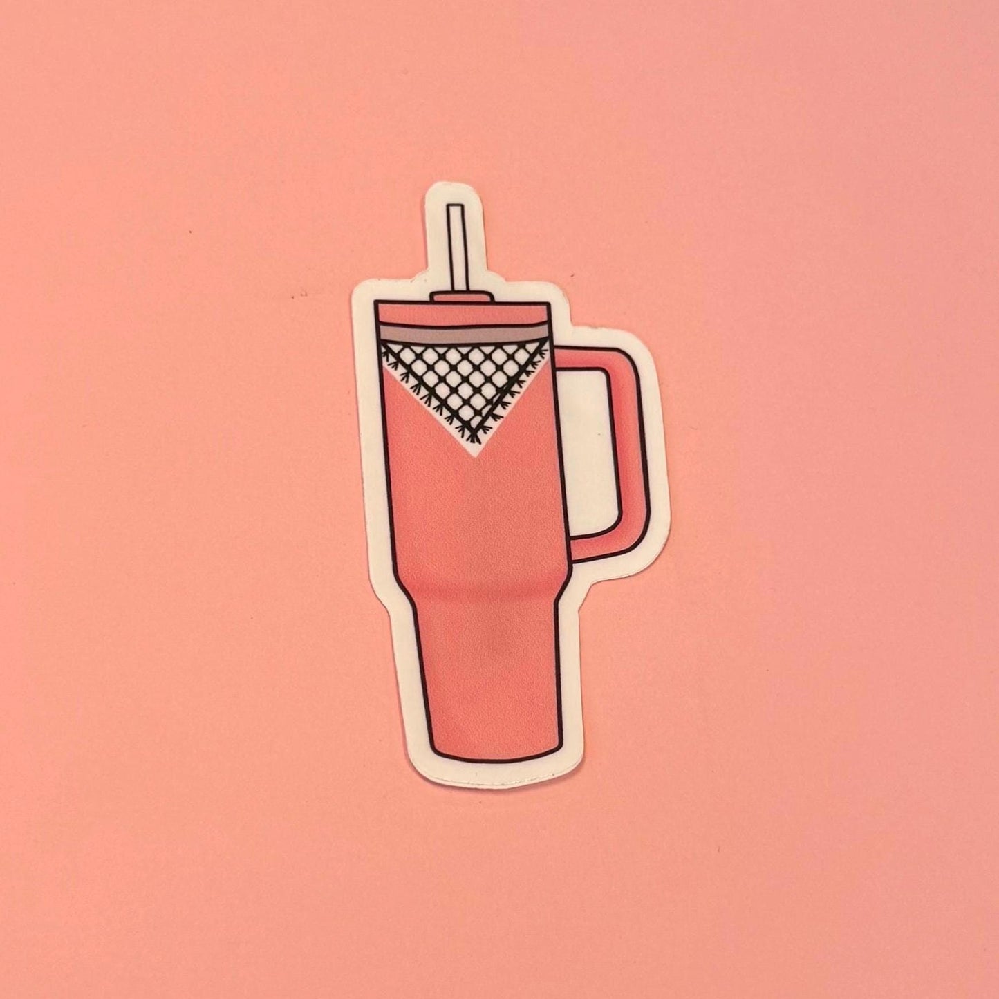 Keffiyeh Stanley Sticker