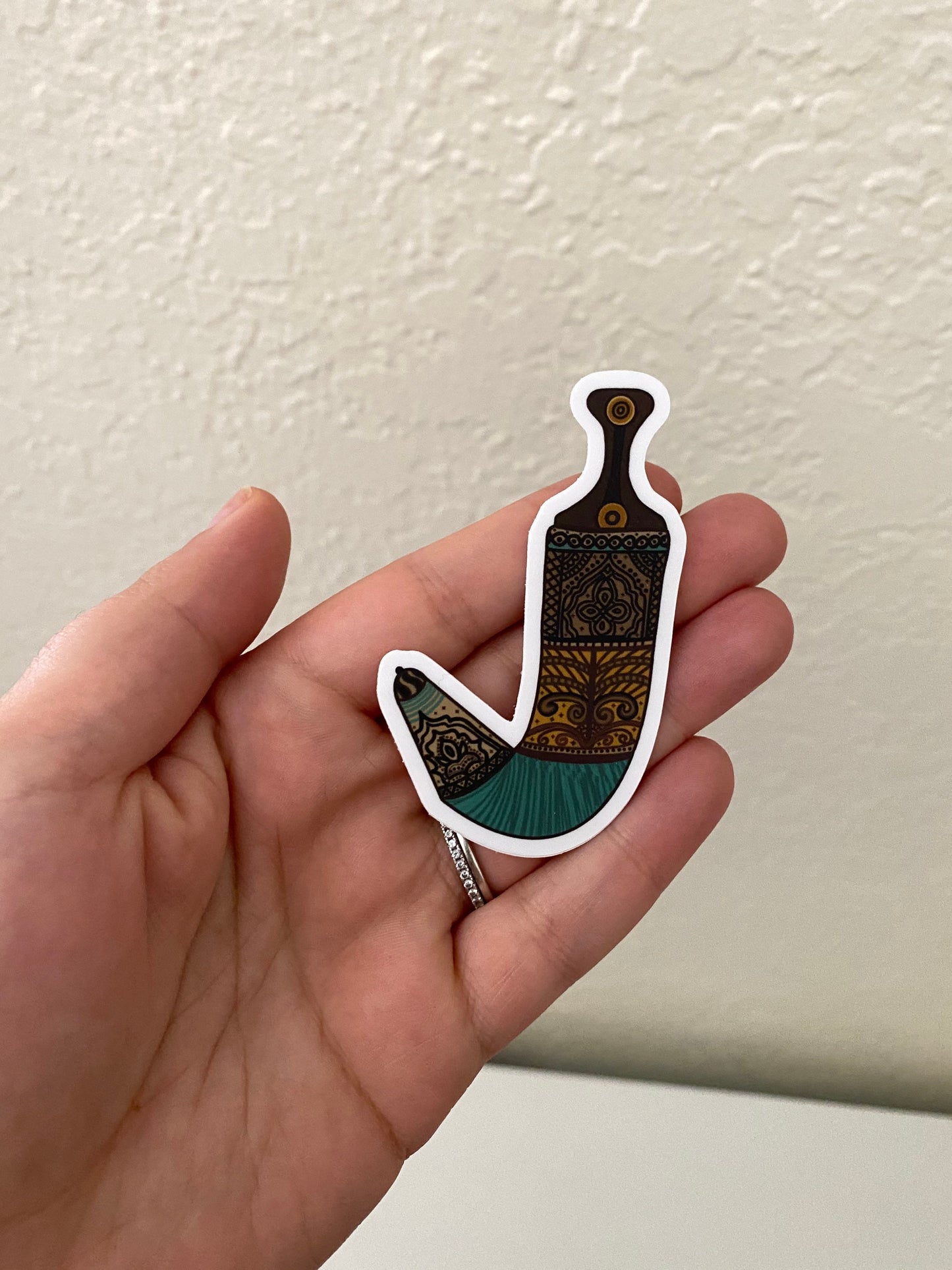 Yemeni Jambiya Sticker