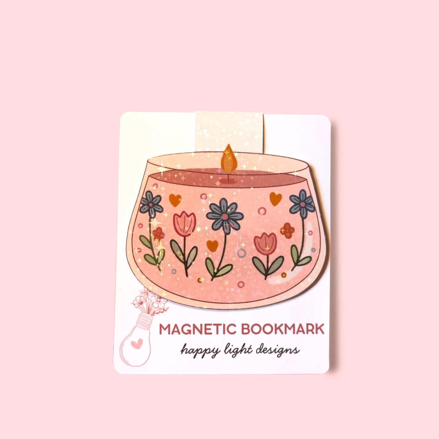 Magnetic Candle Bookmark