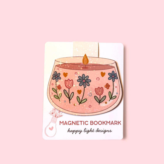 Magnetic Candle Bookmark