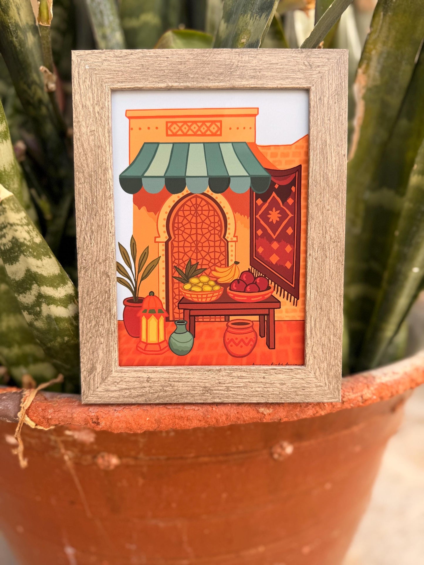 Arab Souq Art Print