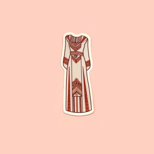 Palestinian Thobe Sticker